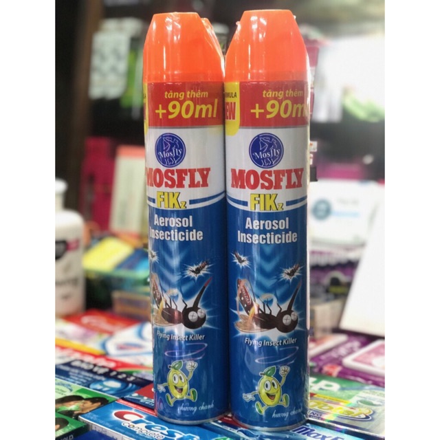 [Mã HCSALE15 giảm 10% đơn 250K] Bình xịt muỗi Mosfly 600ml