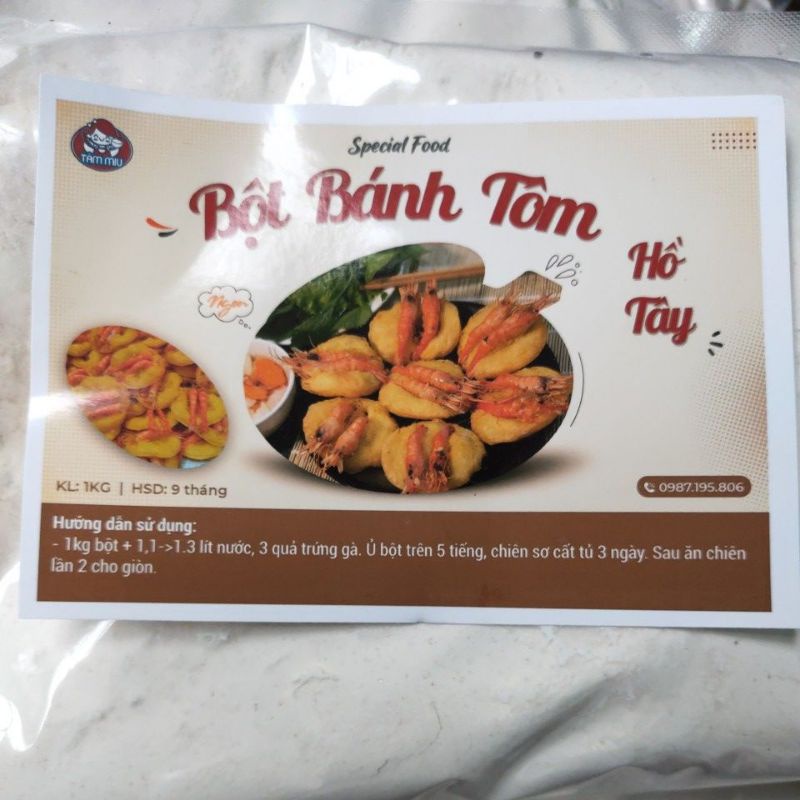 Bột bánh tôm 1kg