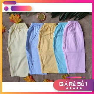 Set 5 quần dài sơ sinh màu bossini