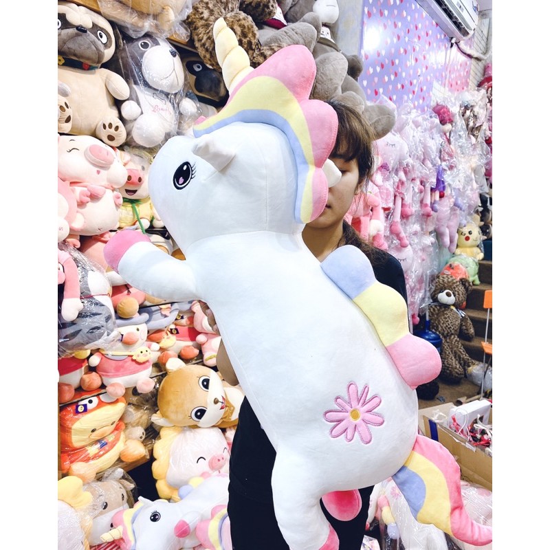 Ngựa unicorn 1 sừng thiên thần kích thước 80-70-55-40cm