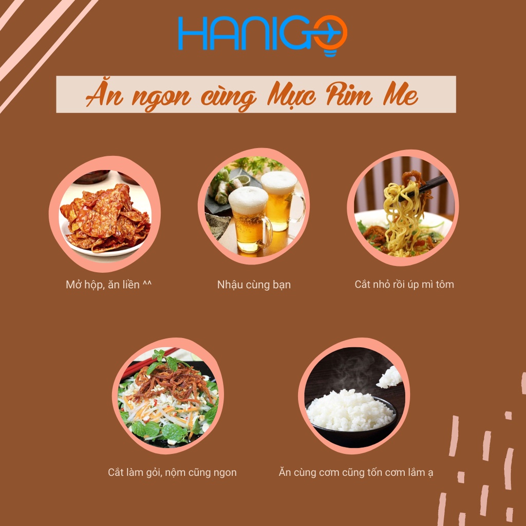 Mực Rim Me Đà Nẵng Ngon- Mực nhiều, mềm ngọt- Ít sốt- Hanigo Food- Đặc sản Đà Nẵng NGON