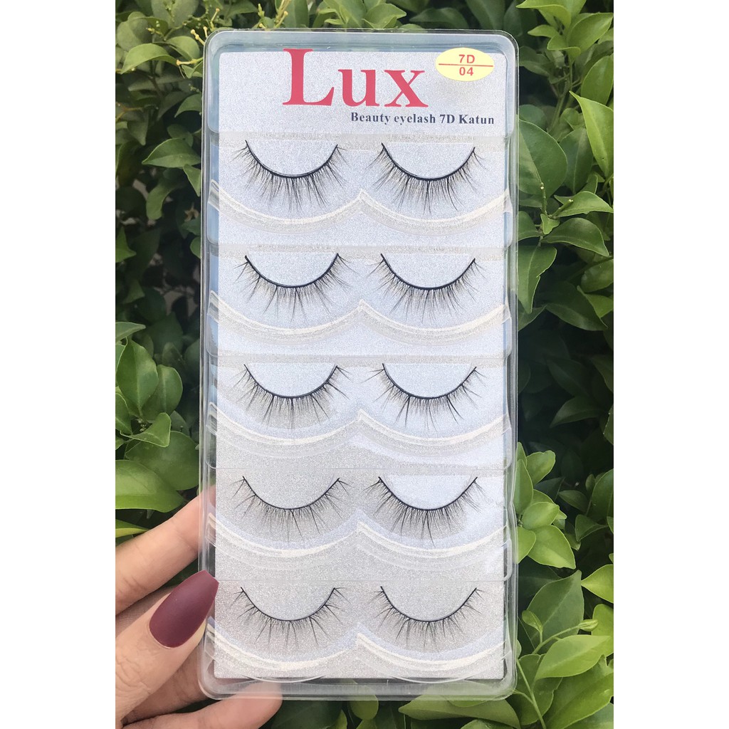 Mi giả LUX 7D Katun Cao Cấp LUX