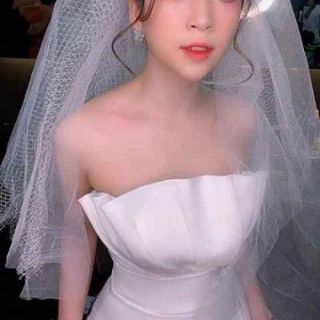 [ Đủ mẫu ] Voan lúp cô dâu xinh ( đã gắn xược cài tóc)