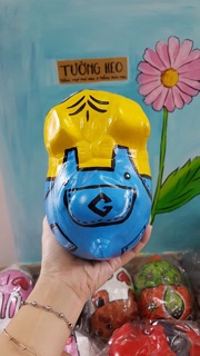 Heo đất handmade - minion