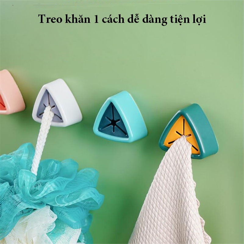 Móc Dán Tường Treo Khăn Đa Năng, Thông Minh - Móc Treo Khăn Lau, Khăn Mặt Hình Sao Biển - MT06 - Gia Dụng Tý Tẹo