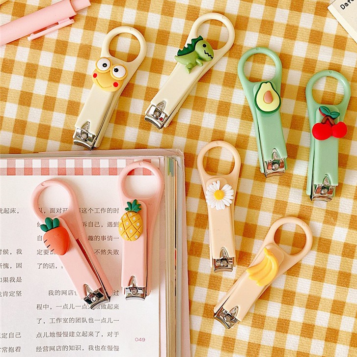 Bấm Móng Tay Hoạt Hình Màu Pastel - Bấm Móng Đáng Yêu Phong Cách Hàn Quốc - Dụng cụ làm móng Clovershop68