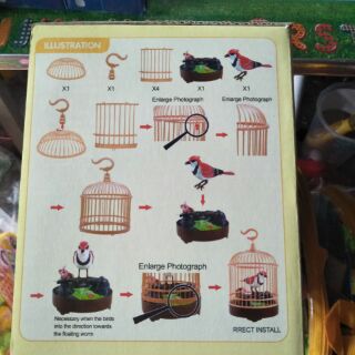 Lồng chim công tác ấn hót