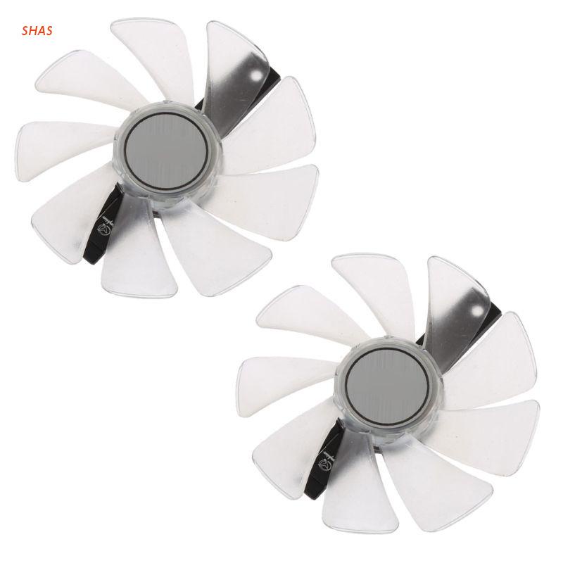 2 Quạt tản nhiệt 95mm CF1015H12D DC12V thay thế cho Sapphire RX480 8G RX 470 RX580