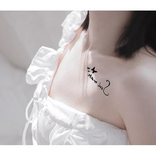 [RẺ VÔ ĐỊCH] Set 30 hình xăm mini tatoo cute dán tạm thời 15 ngày (Mẫu chữ ký)  - Giao ngẫu nhiên