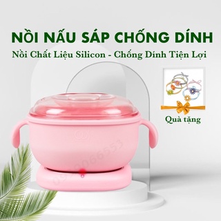 Nồi Nấu Sáp Silicon Chống Dính Nhỏ Gọn