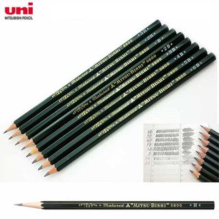 Bút chì phác thảo uni miitsu bishi 9800