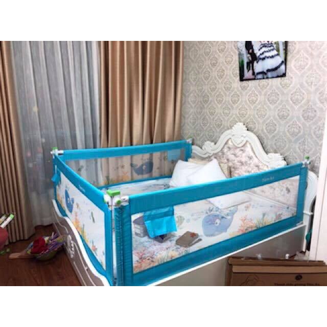 THANH CHẮN GIƯỜNG  CHO BÉ (CÓ MIẾNG DÁN)
