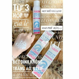 Xịt Chống Nắng 2!Lady Crystal Sun Spray 180ml