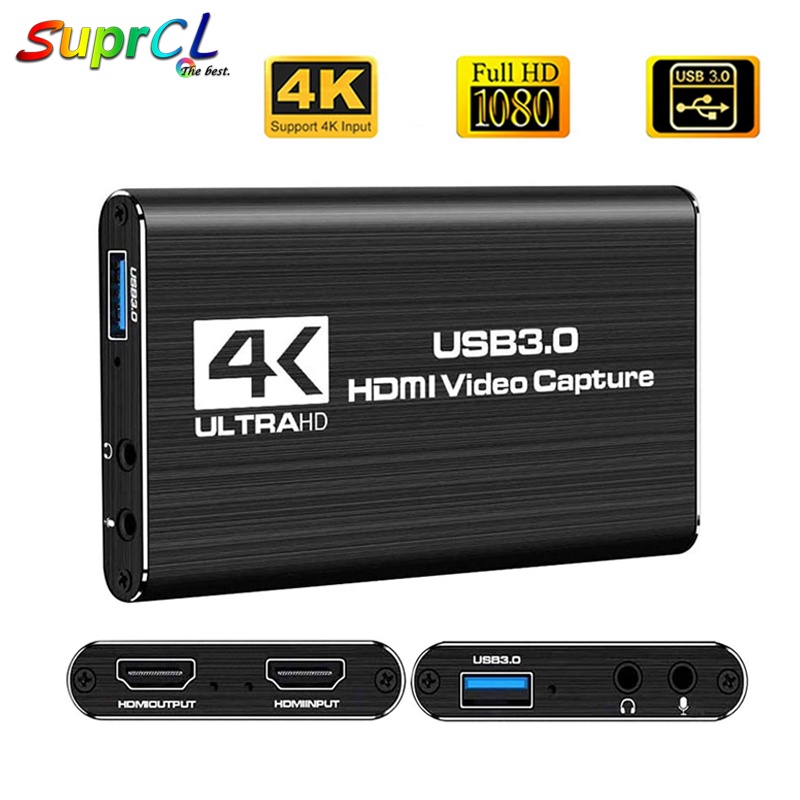 Thẻ chuyển đổi video từ thẻ 4K HDMI sang USB 3.0 1080P 60FPS chất lượng cao