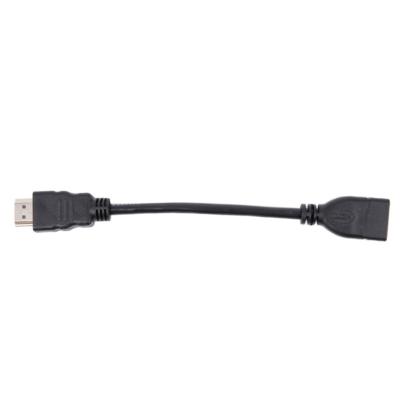 Hdmi-compatible Male To Female Extender Cable Short And Convenient For Google Chrome Cast, Fire Tv Stick, Roku Stick Connection To Tv