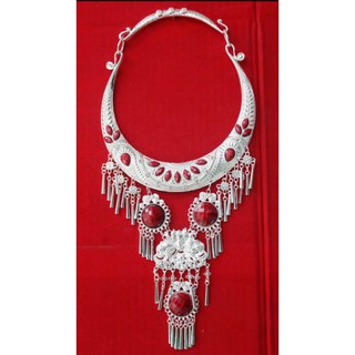 Kiềng cổ mạ bạc