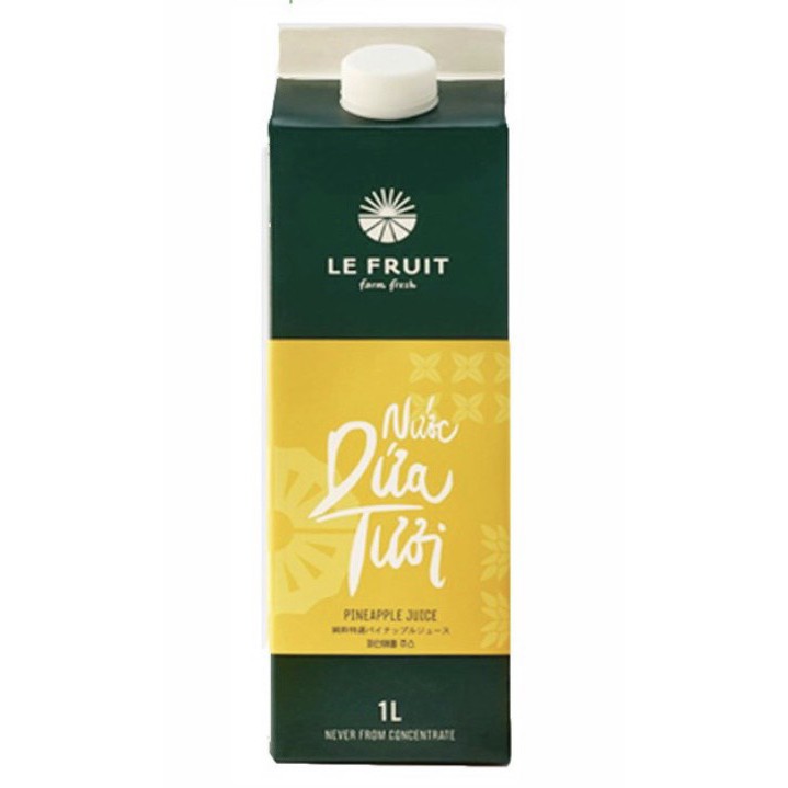 Nước ép Dứa  tươi Le Fruit 1L