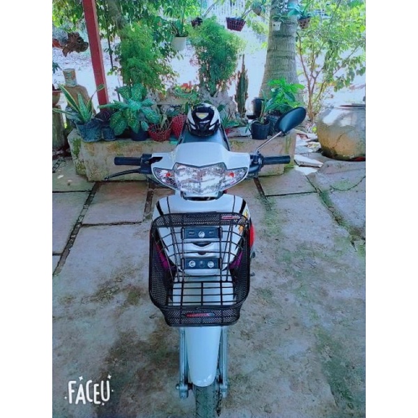 rổ lưới thái cọng lớn loại dày hàng tốt, rổ đa năng gắn cho các dòng xe DR, W, RS, Ws110, Rsx, Fu led, cub