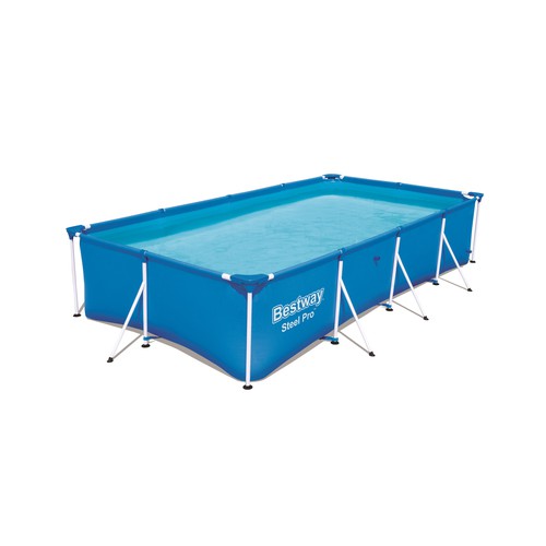 Bể bơi lắp ghép thông minh gia đình cho bé Bestway 05 KT 400 x 211 x 81cm (dạng chữ nhật) TẶNG KÍNH BƠI