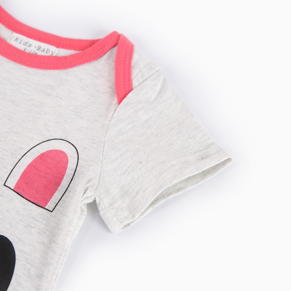 Áo Liền Quần Sanlutoz Làm Bằng Cotton Dành Cho Bé Mặc Vào Mùa Hè