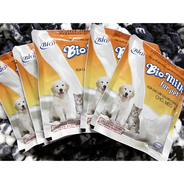 SỮA CHO CHÓ MÈO CON BIO MILK FOR PET