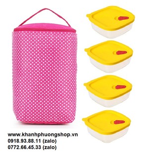 bộ hộp cơm lock&lock - hộp cơm lock&lock
