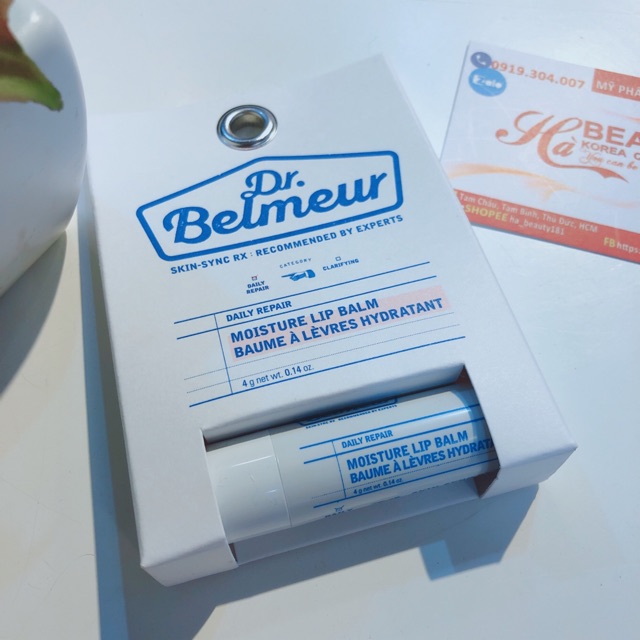 [The Face Shop AUTH] Son dưỡng SIÊU MỀM MÔI không màu DR BELMEUR | BigBuy360 - bigbuy360.vn