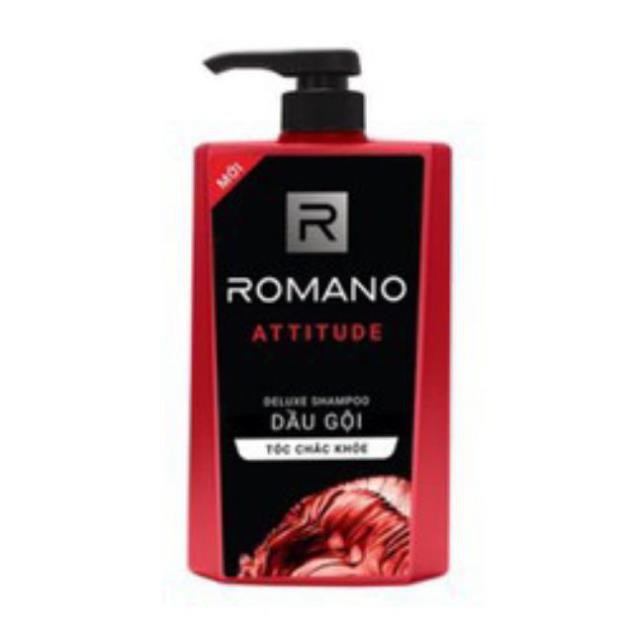 Dầu Gội Romano 650g Attitude (đỏ) mới