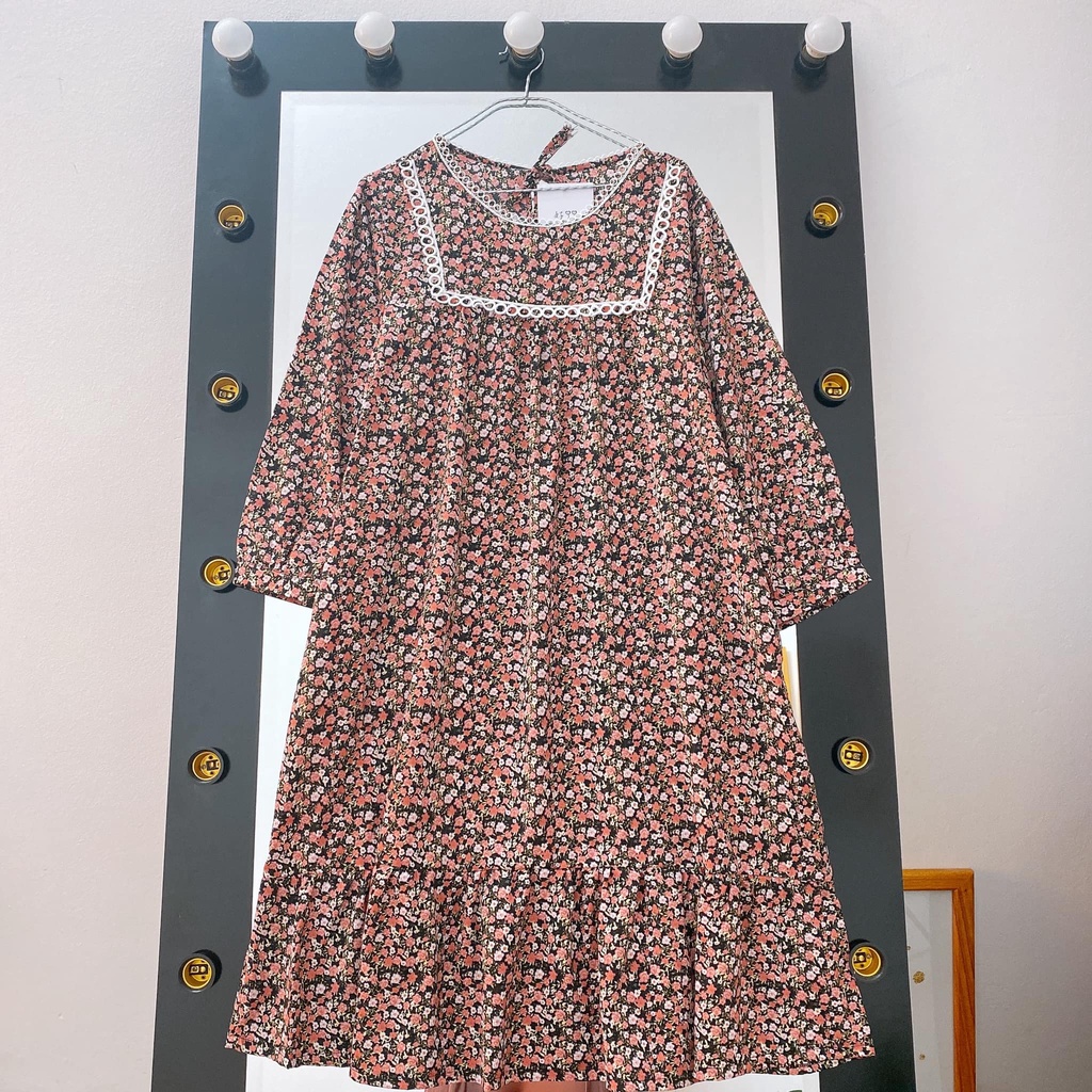 ( 75-95kg) Váy bầu bigisze - Đầm bầu tết có sẵn tại dambaukio link 3