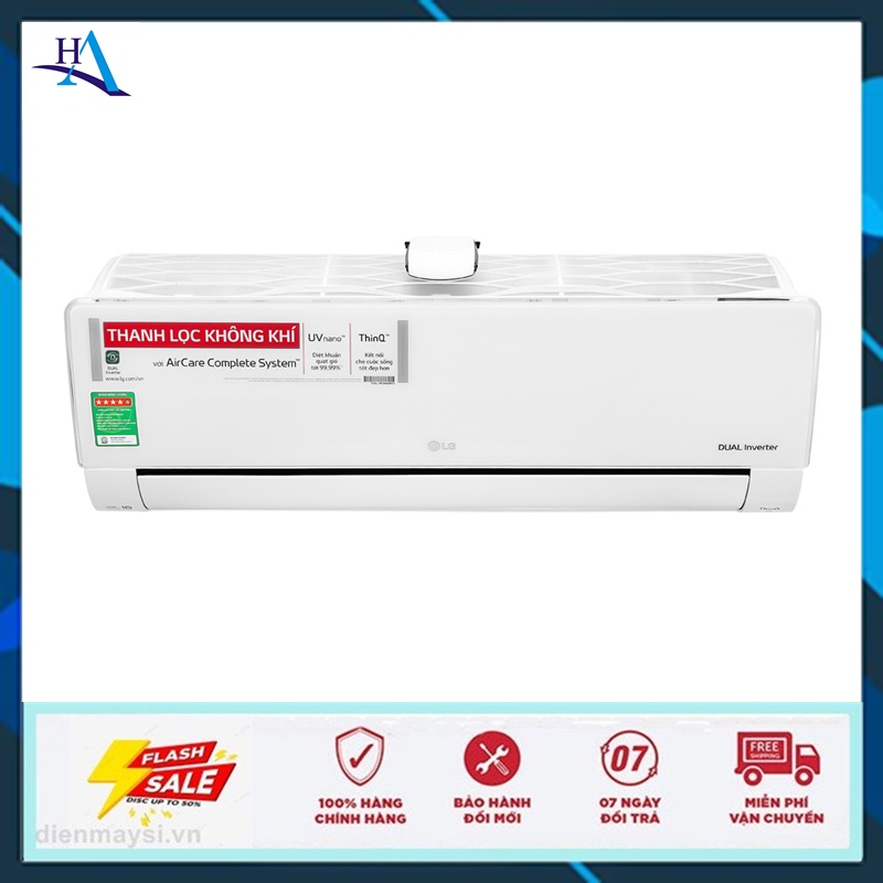 Máy lạnh LG Inverter 1 HP V10APFUV (Miễn phí giao tại HCM-ngoài tỉnh liên hệ shop)
