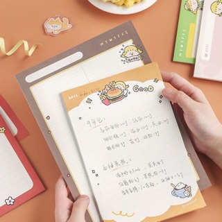 Giấy take note size A5 / B5 dễ thương của Note for
