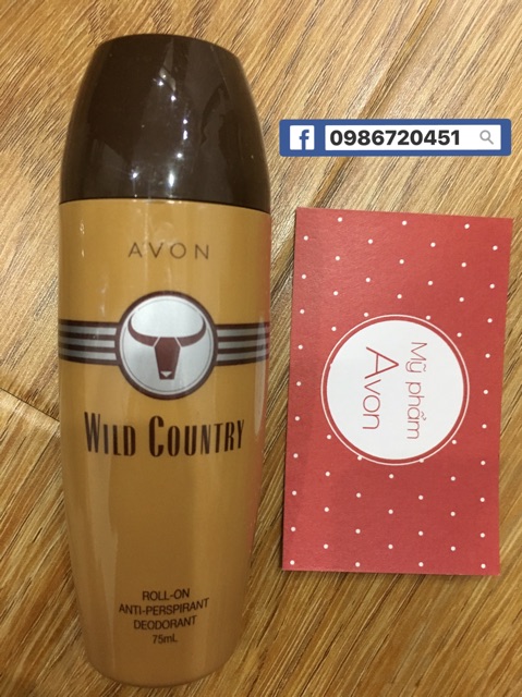 Lăn khử mùi nam Avon Wild Country