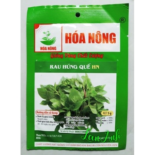 Hạt Giống Rau Húng Quế Gói 5g
