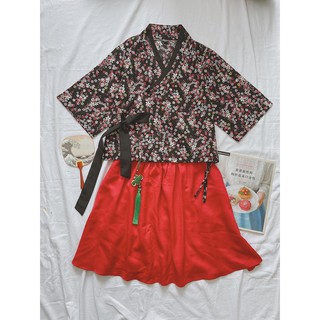 áo hanbok hoa