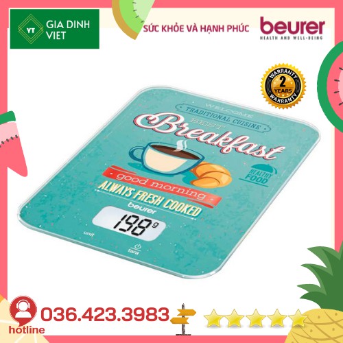 Cân Chia Thực Phẩm Breakfast - Beurer KS19