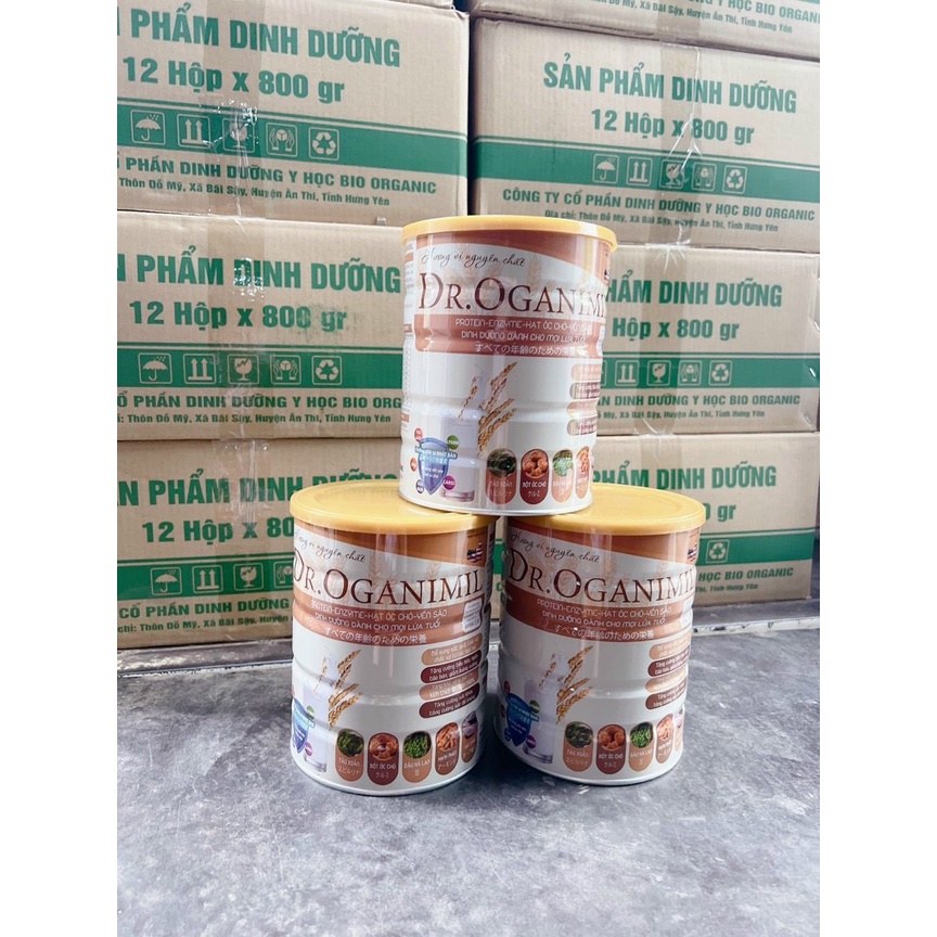 Sữa Hạt Dr Oganicmil  Bổ sung đạm protein