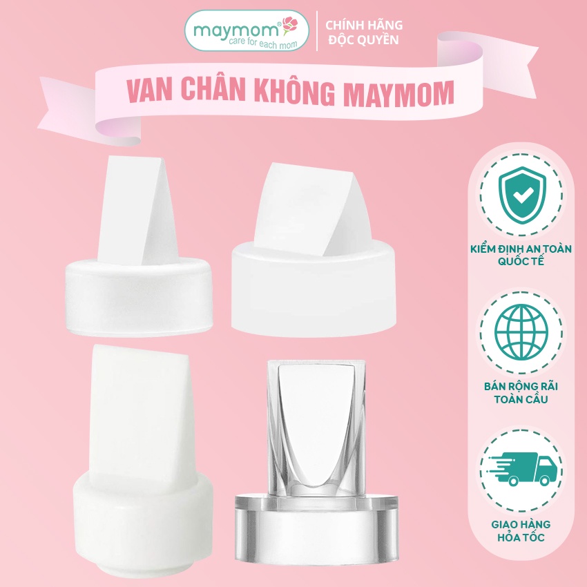 Van chân không máy hút sữa, sản xuất bởi Maymom | Tương thích máy Spectra, Unimom, Avent