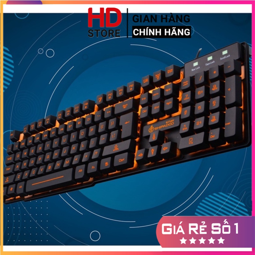 Keyboard - Bộ Bàn Phím Chuyên Game Fuhlen K600, Có đèn LED giả cơ Loại Xịn Chuyên Dụng Siêu Nhạy Dành cho Game Thủ