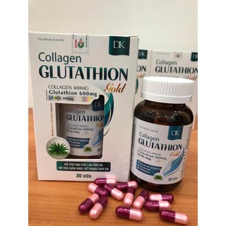 Viên uống trắng da COLLAGEN GLUTATHION GOLD, làm trắng da, hạn chế lão hoá, giảm nám, giúp làm đẹp da...
