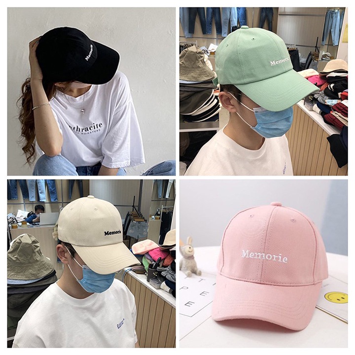 Mũ lưỡi trai,nón kết thêu chữ phong cách Ulzzang form unisex nam nữ cao cấp-Hazis