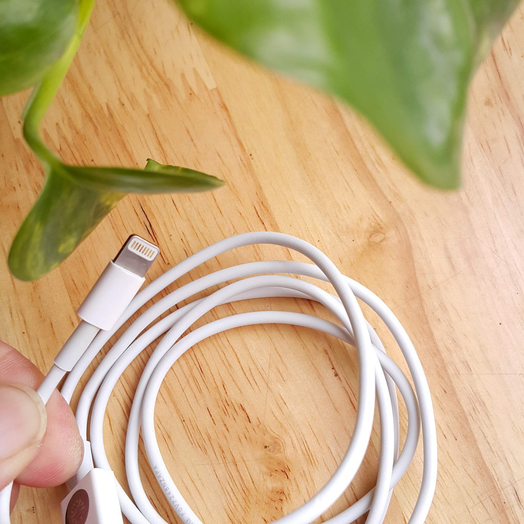 Dây Cáp Sạc Nhanh Iphone Chính Hãng, Giá Tốt - Cáp USB Lightning - halustore