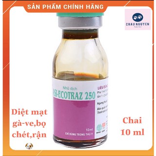 diệt mạt gà,ve,rận,bọ chét chó mèo chai 10ml
