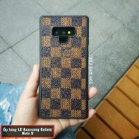 Ốp lưng Note 9 giả da hiệu LV sang trọng