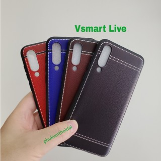 Ốp lưng Vsmart Live 💝FREESHIP Từ 50k💝 chống sốc vân da chống mồ hôi vân tay cao cấp