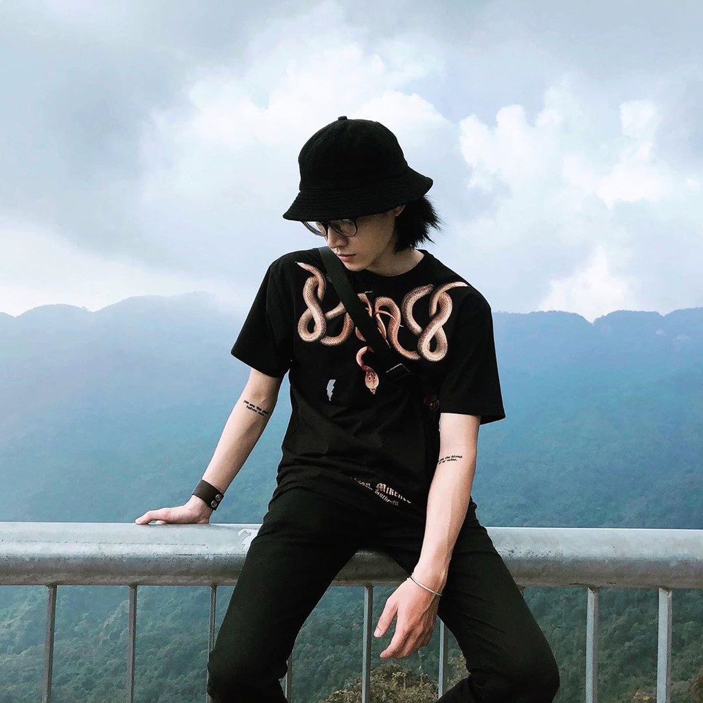 Áo thun nam ngắn tay MIKENCO Cobra họa tiết rắn hổ mang | BigBuy360 - bigbuy360.vn