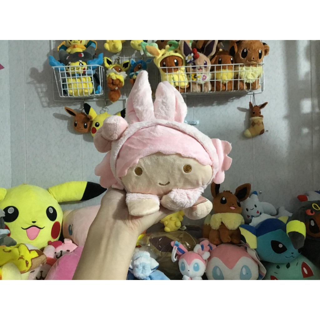 Gấu bông Pompompurin cosplay thỏ