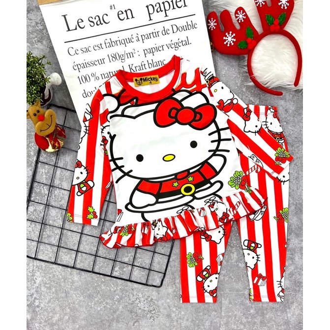 Set thun lạnh tay dài quần dài 3D