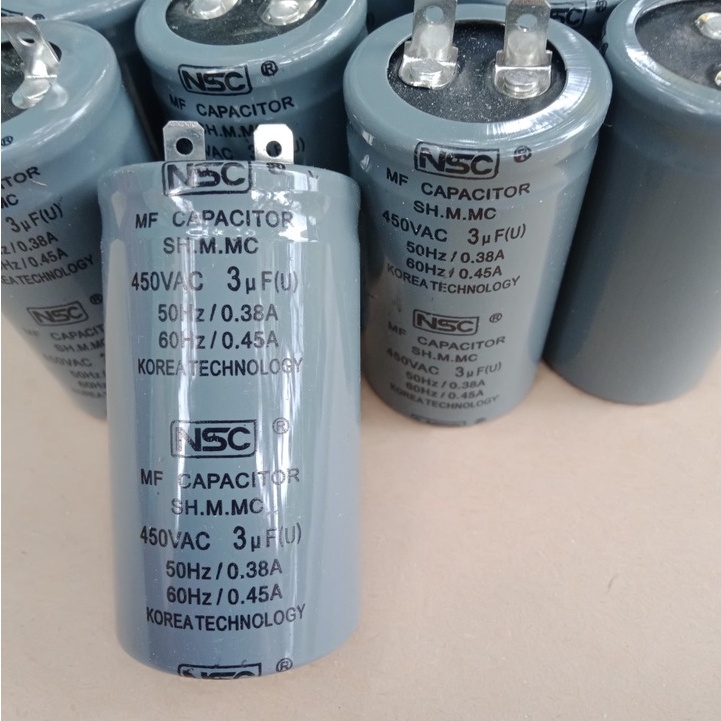 Tụ điện dầu 2uf ;2,5uf; 3 uf; 4 uf ; 5 uf dùng thay thế cho quạt điện, máy bơm nhỏ