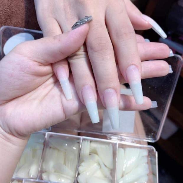 Móng úp tay phom thang HSM Đẹp Chuẩn fom , Không Cần Sửa