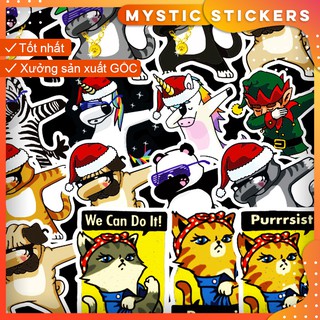 [Hip hop#1] 28 Sticker chống nước/dán laptop vali xe mũ bảo hiểm nhà cửa ...